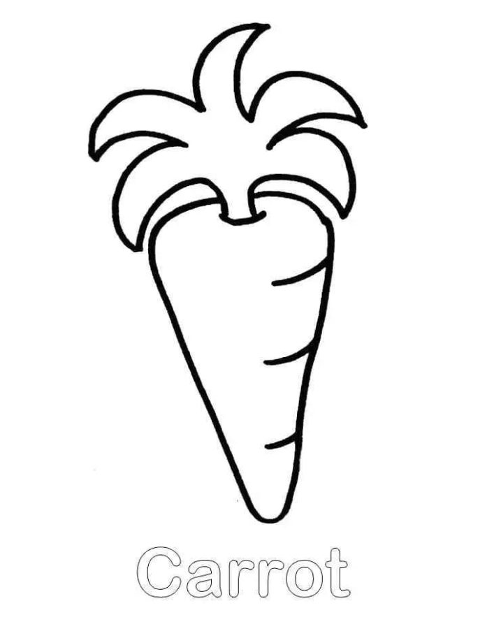 Dibujos para colorear e imprimir Carrot