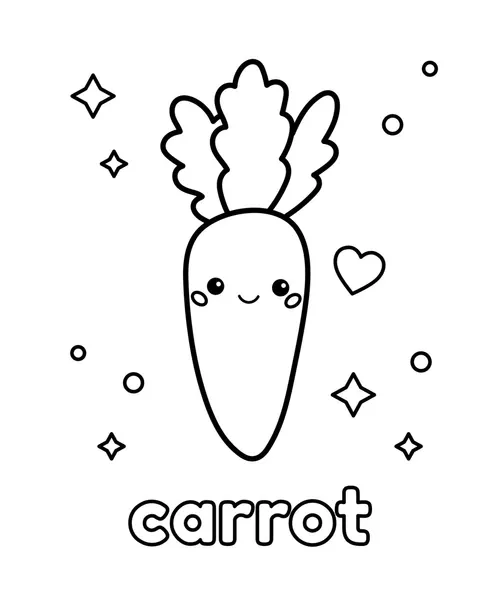 Dibujos para colorear e imprimir Carrot