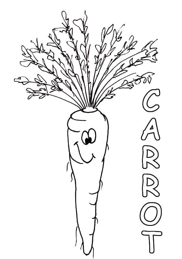 Dibujos para colorear e imprimir Carrot