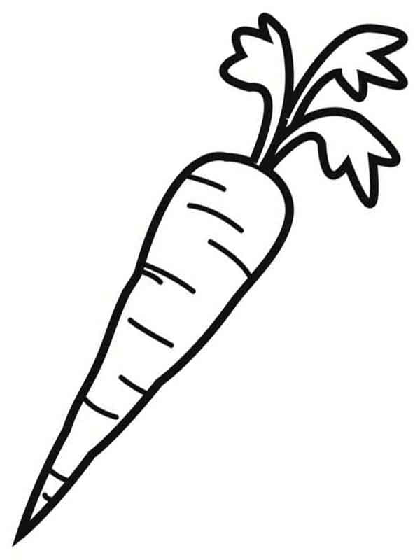 Dibujos para colorear e imprimir Carrot