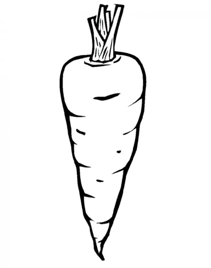 Dibujos para colorear e imprimir Carrot