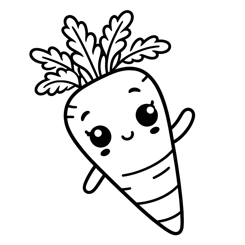 Dibujos para colorear e imprimir Carrot