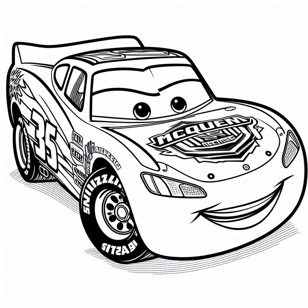 Dibujos para colorear e imprimir Cars