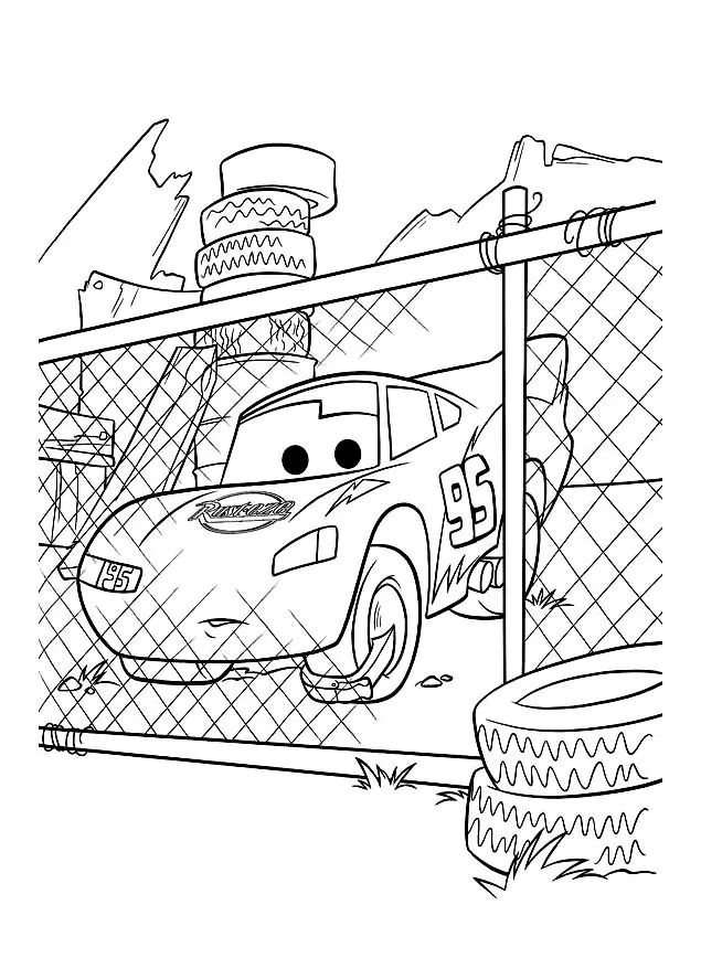 Dibujos para colorear e imprimir Cars