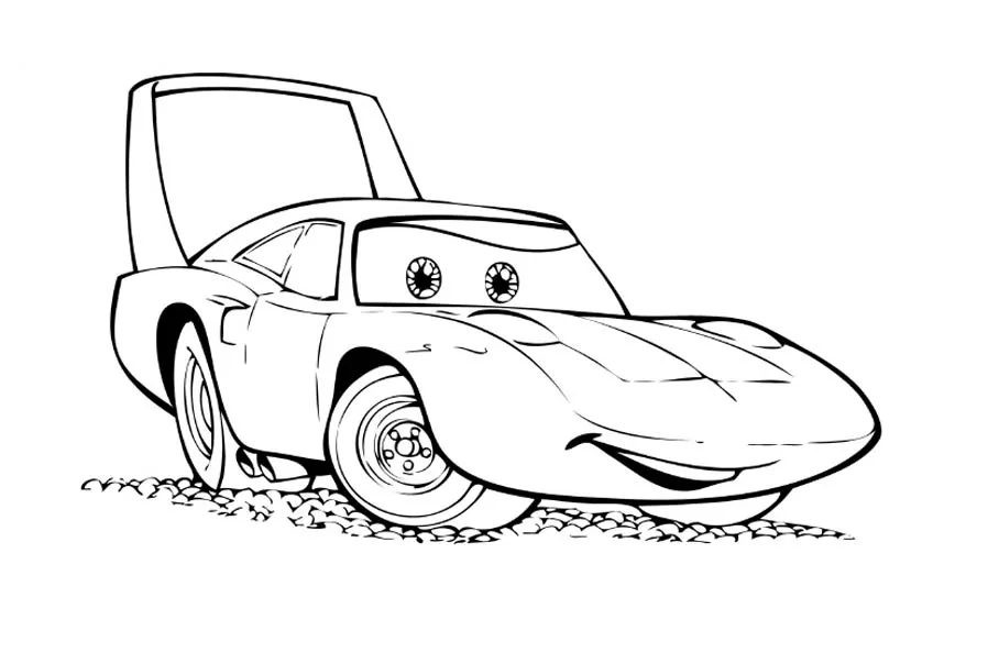 Dibujos para colorear e imprimir Cars