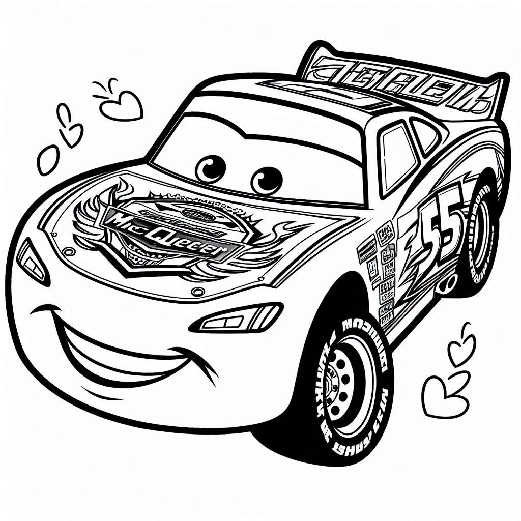 Dibujos para colorear e imprimir Cars