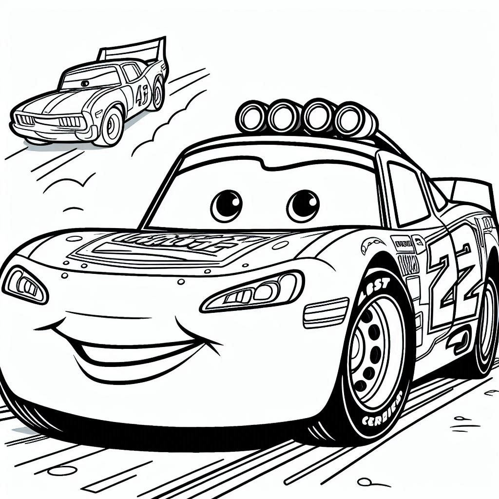 Dibujos para colorear e imprimir Cars