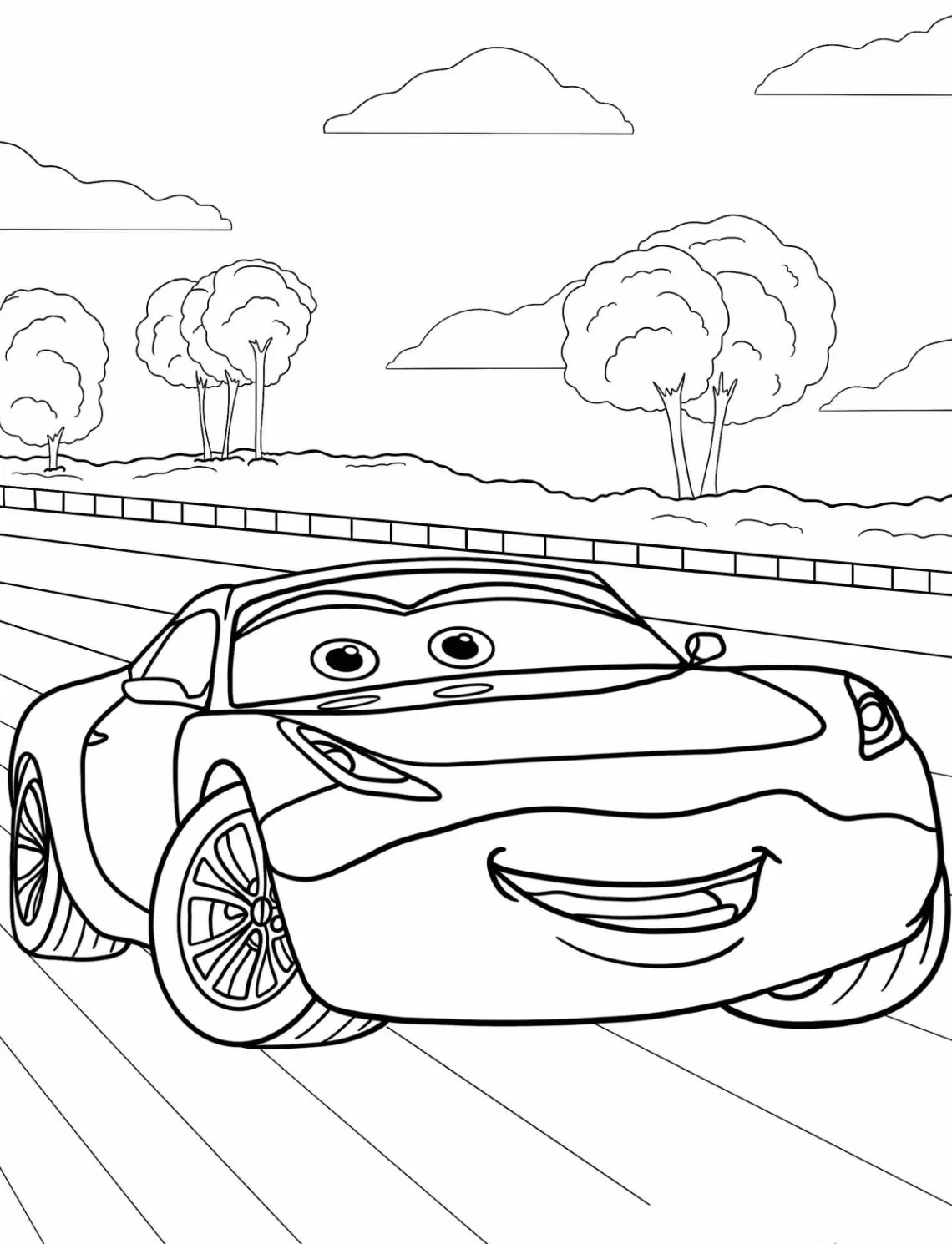 Dibujos para colorear e imprimir Cars