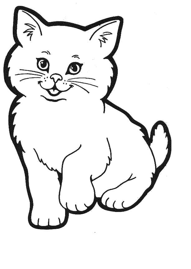 Cat coloring pages 34