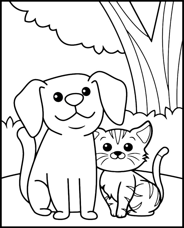 Dibujos para colorear e imprimir Cat