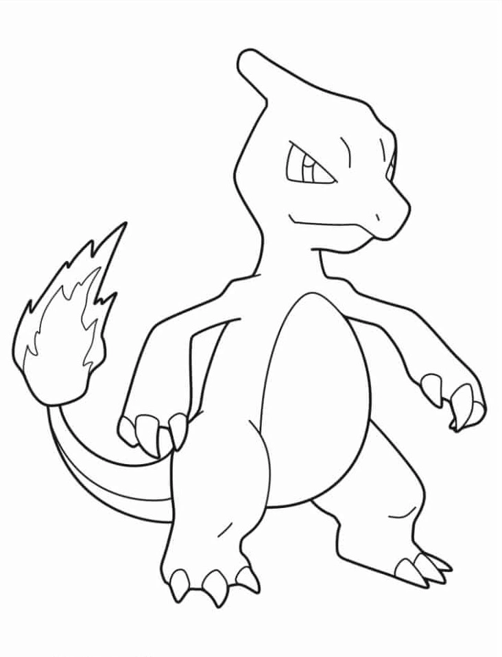 Charizard coloring pages 13