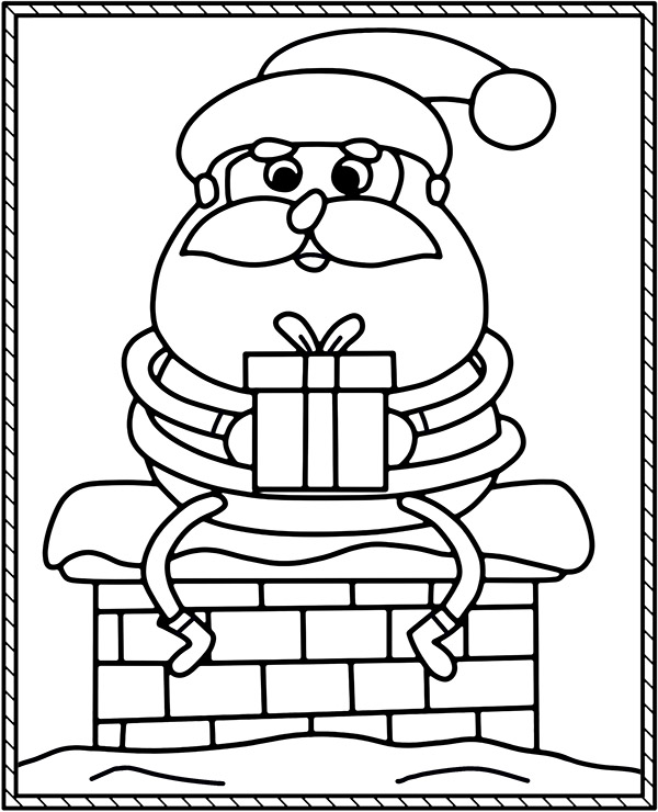 Dibujos para colorear e imprimir Christmas Drawings