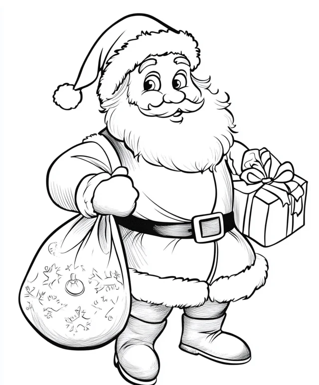 Dibujos para colorear e imprimir Christmas Drawings