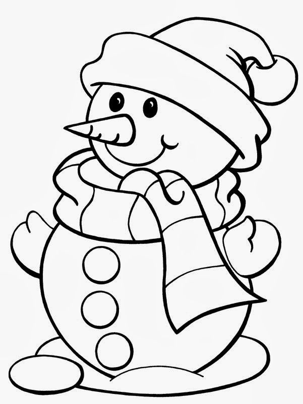 Dibujos para colorear e imprimir Christmas Drawings