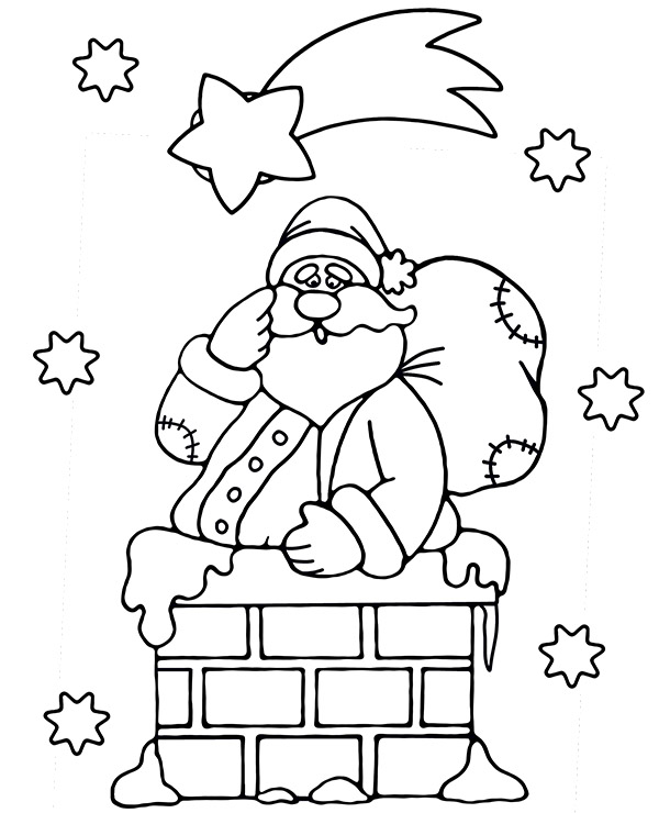 Dibujos para colorear e imprimir Christmas Drawings