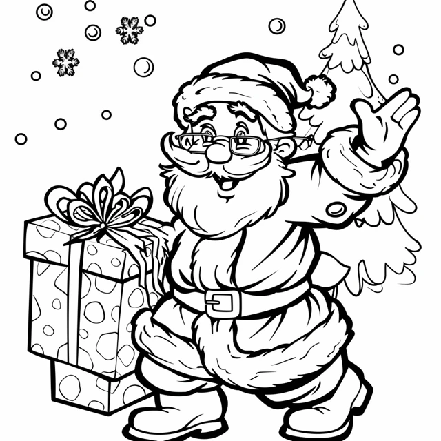 Dibujos para colorear e imprimir Christmas Drawings