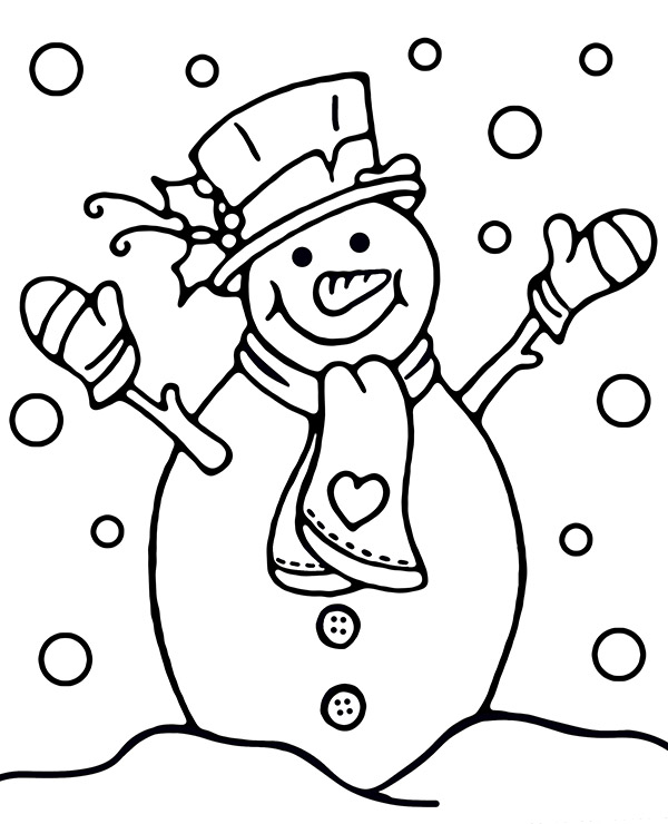 Dibujos para colorear e imprimir Christmas Drawings