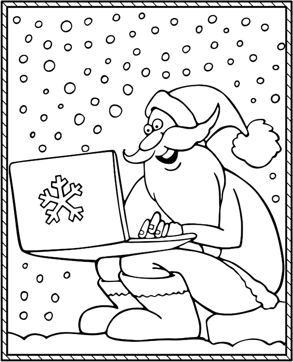 Dibujos para colorear e imprimir Christmas Drawings