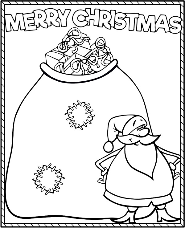 Dibujos para colorear e imprimir Christmas Drawings