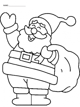 Dibujos para colorear e imprimir Christmas Drawings