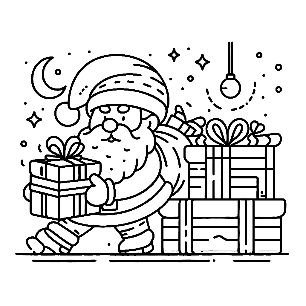 Dibujos para colorear e imprimir Christmas Cards