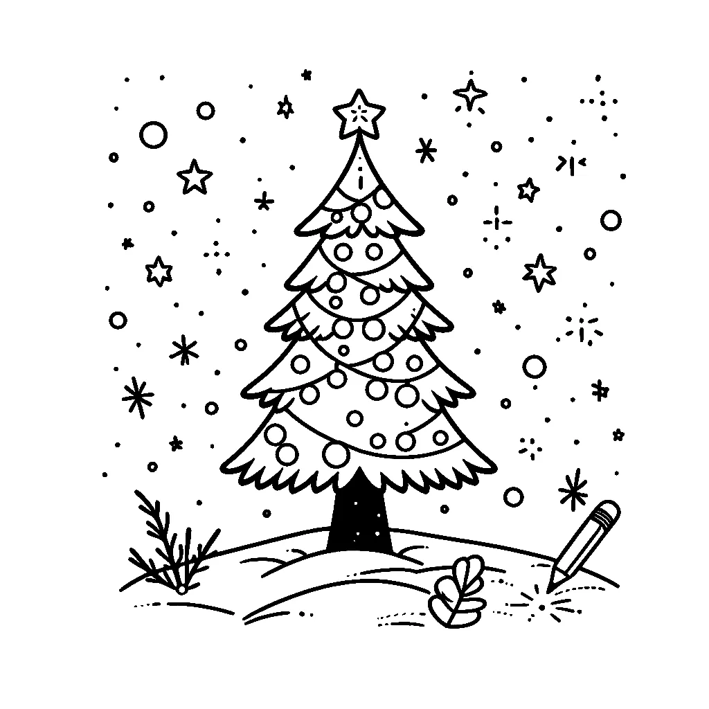 Dibujos para colorear e imprimir Christmas Cards