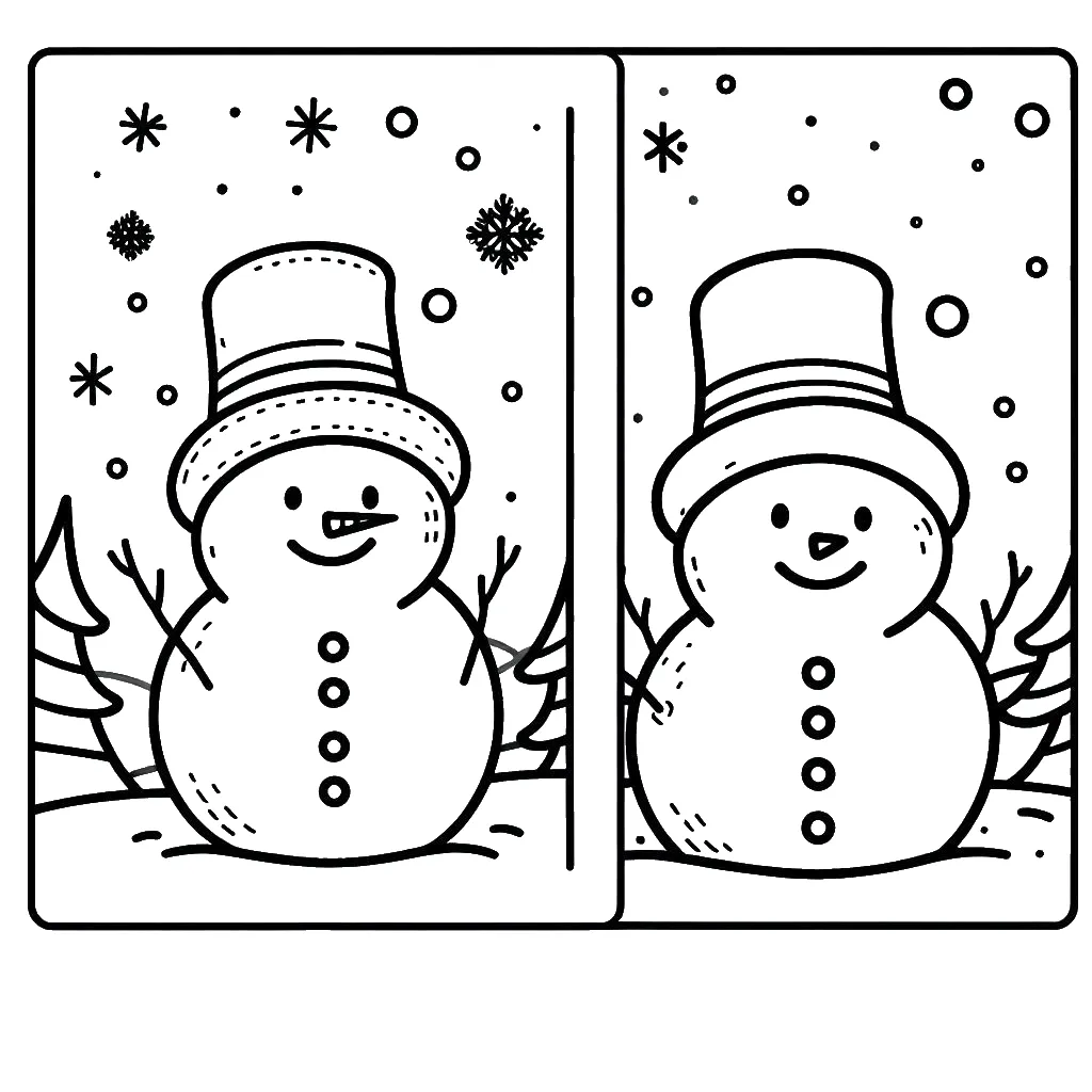 Dibujos para colorear e imprimir Christmas Cards