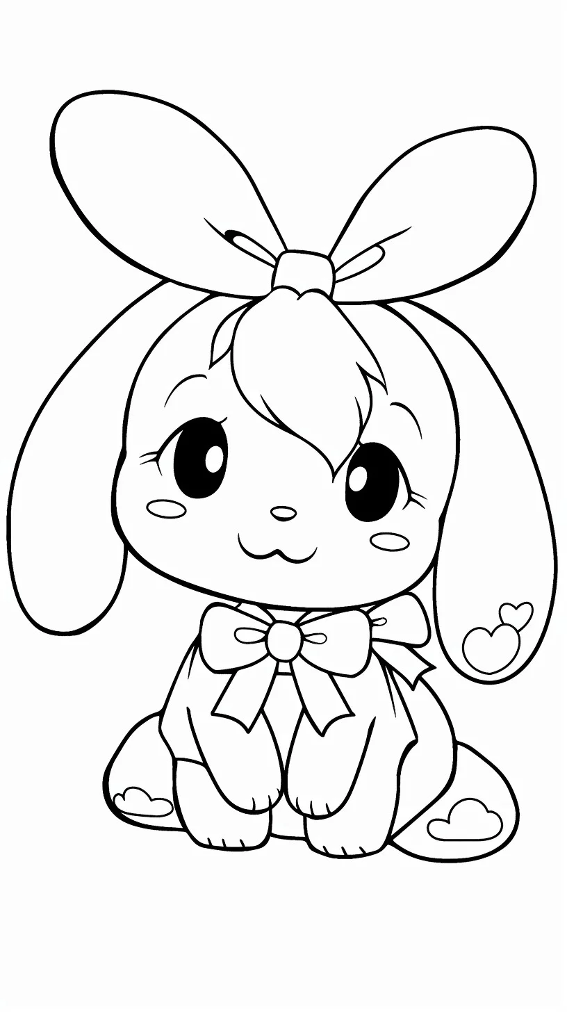 Dibujos para colorear e imprimir Cinnamoroll