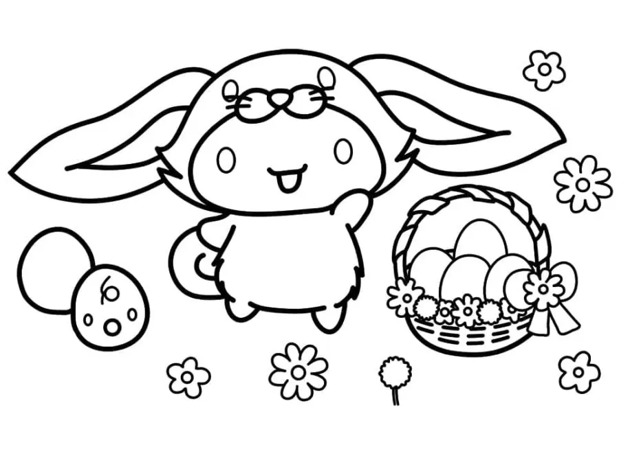 Dibujos para colorear e imprimir Cinnamoroll