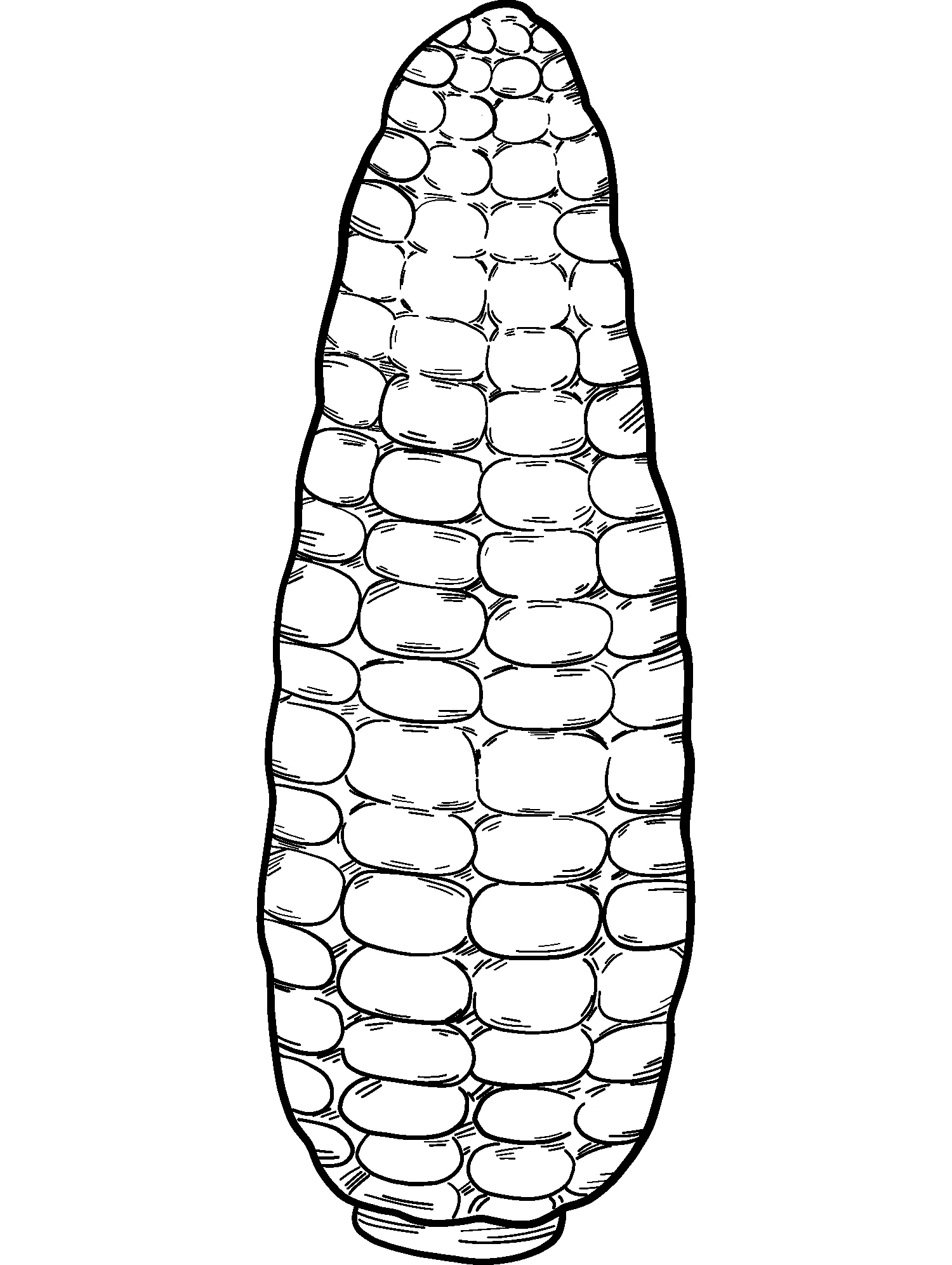 Dibujos para colorear e imprimir Corn