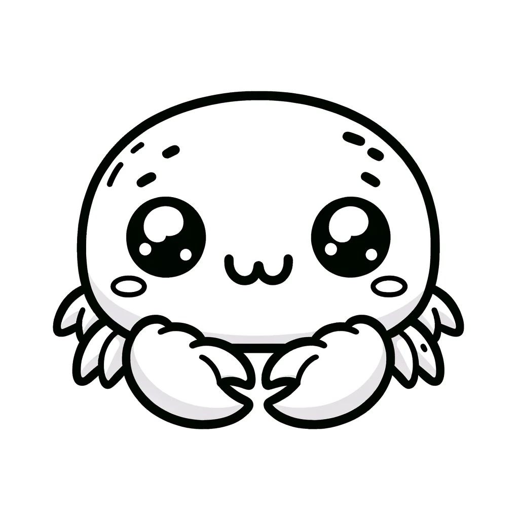 Dibujos para colorear e imprimir Crab