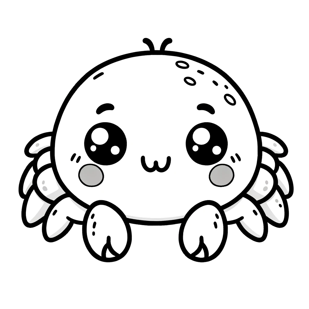 Dibujos para colorear e imprimir Crab