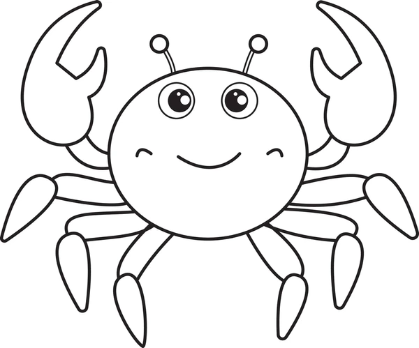 Dibujos para colorear e imprimir Crab