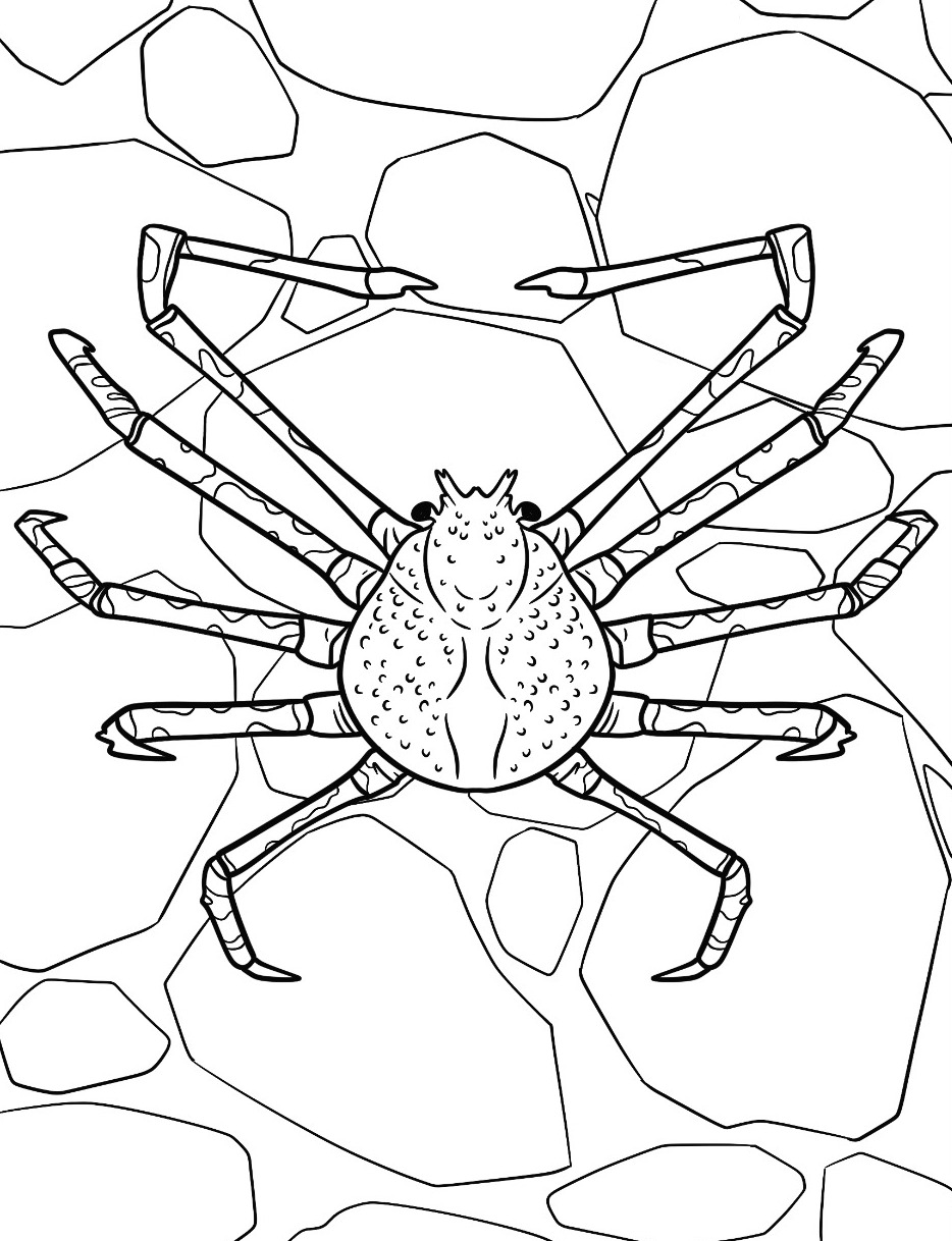 Dibujos para colorear e imprimir Crab