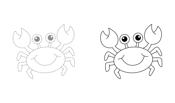 Dibujos para colorear e imprimir Crab