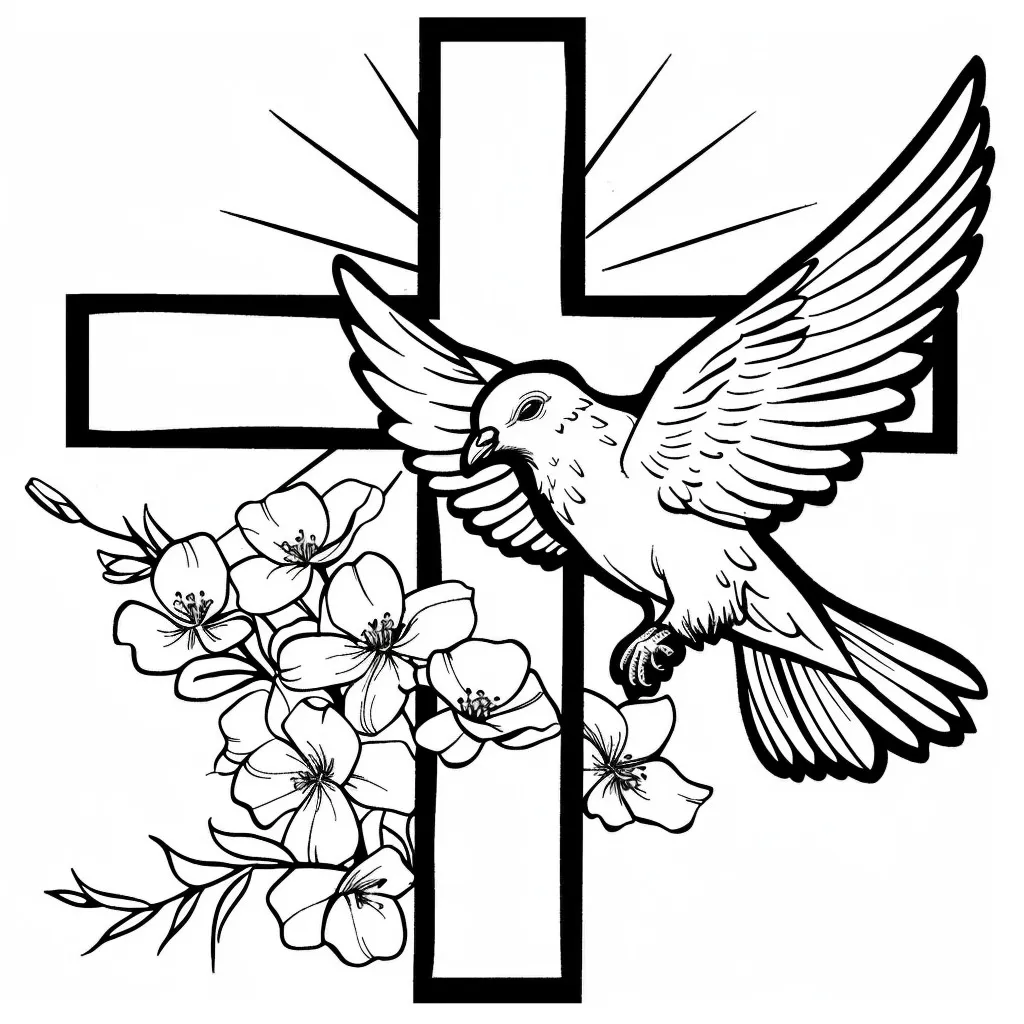 Cross coloring pages 39