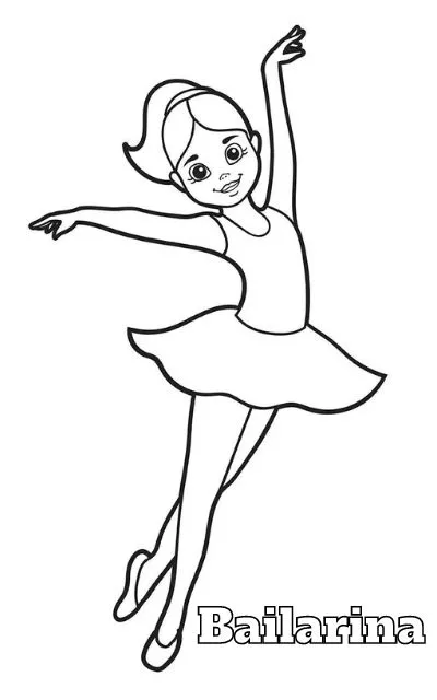 Dibujos para colorear e imprimir Dancer