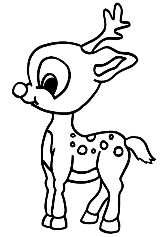 Dibujos para colorear e imprimir Deer