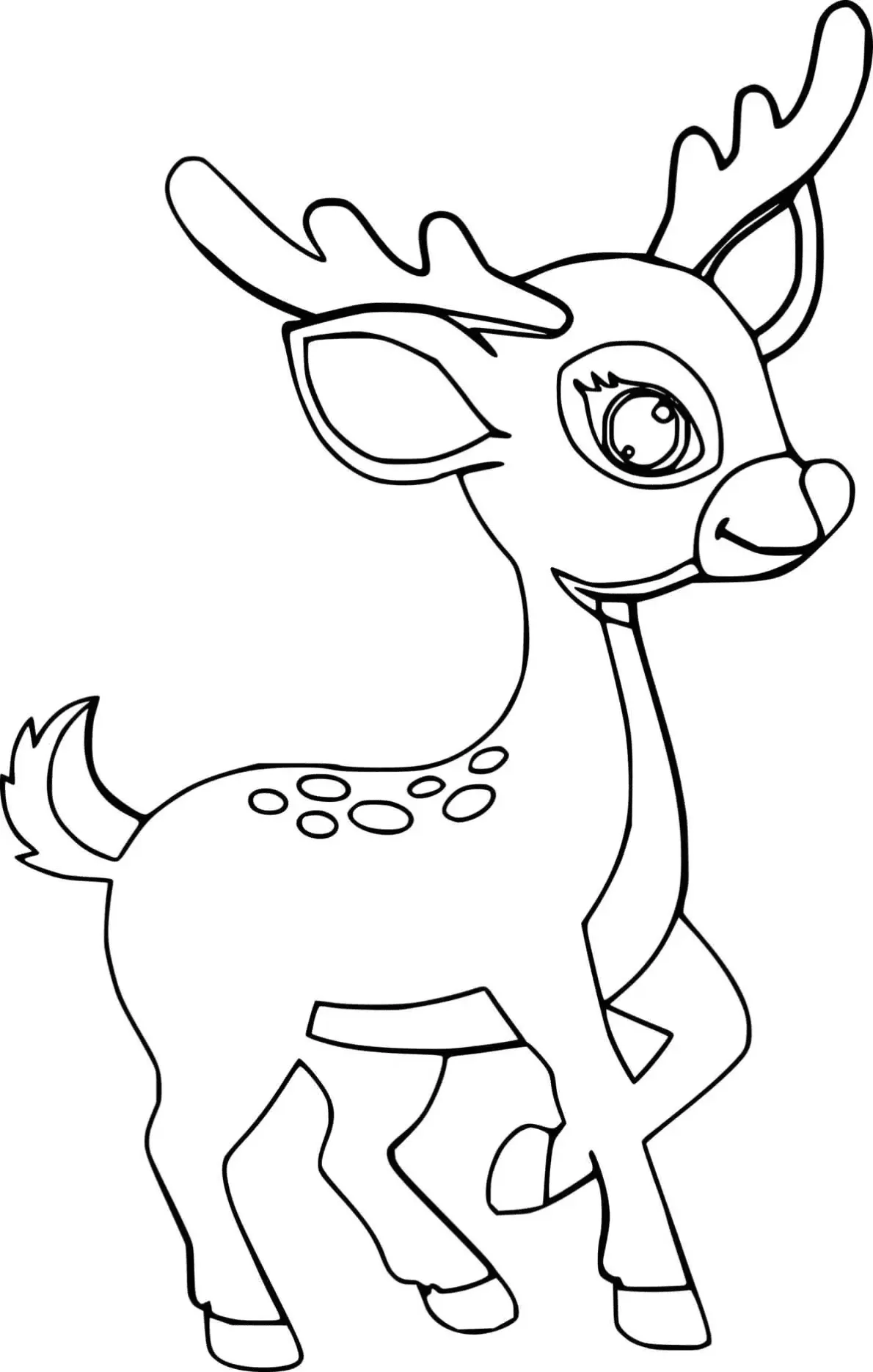 Dibujos para colorear e imprimir Deer