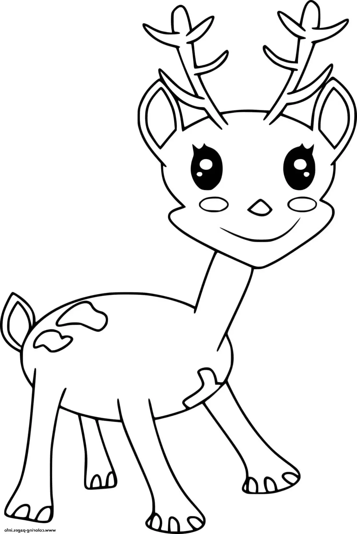 Dibujos para colorear e imprimir Deer