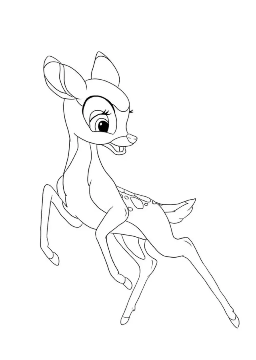 Dibujos para colorear e imprimir Deer