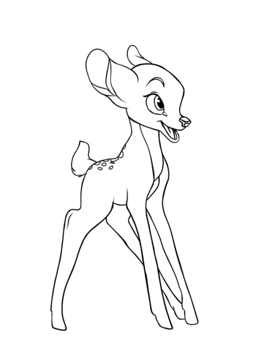 Dibujos para colorear e imprimir Deer