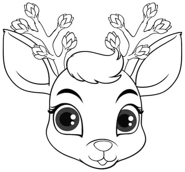 Dibujos para colorear e imprimir Deer