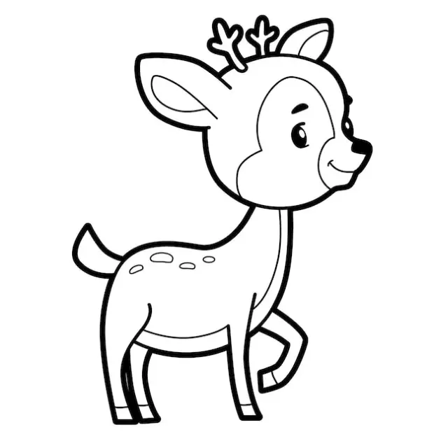 Dibujos para colorear e imprimir Deer