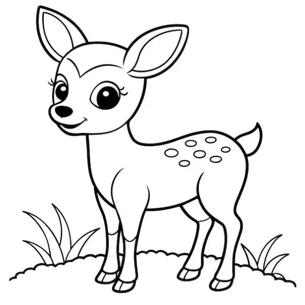 Dibujos para colorear e imprimir Deer