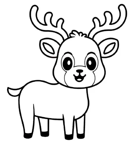 Dibujos para colorear e imprimir Deer