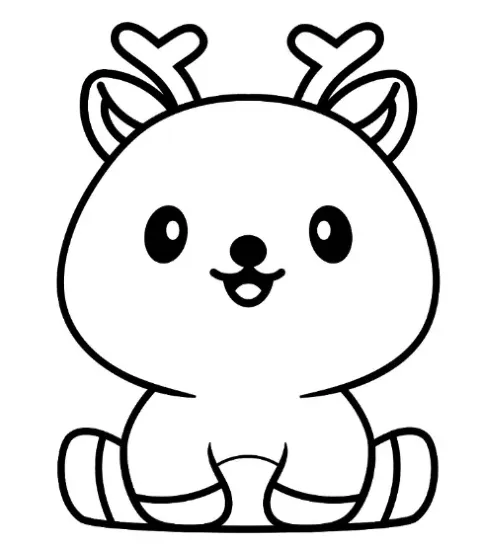 Dibujos para colorear e imprimir Deer