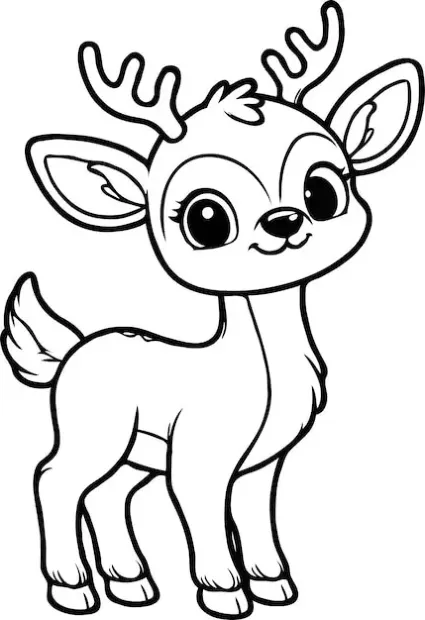 Dibujos para colorear e imprimir Deer