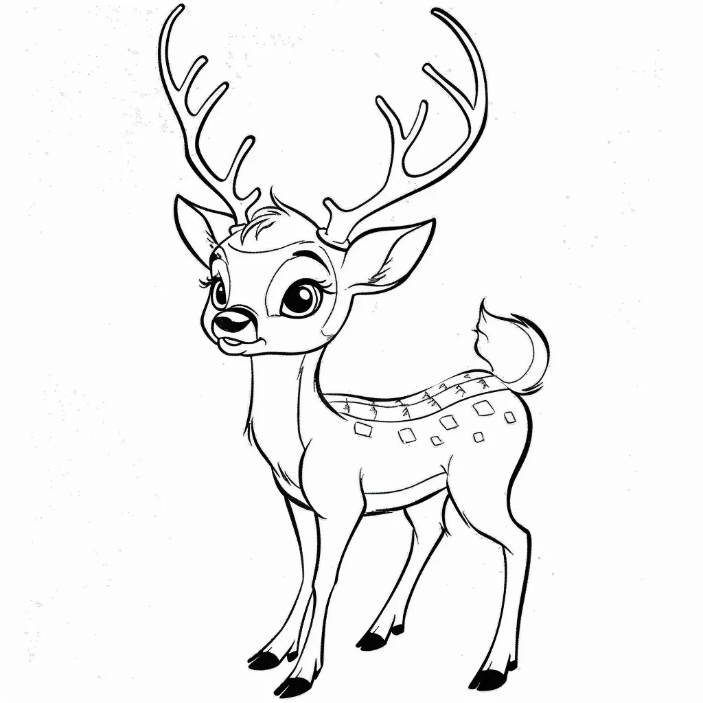 Dibujos para colorear e imprimir Deer