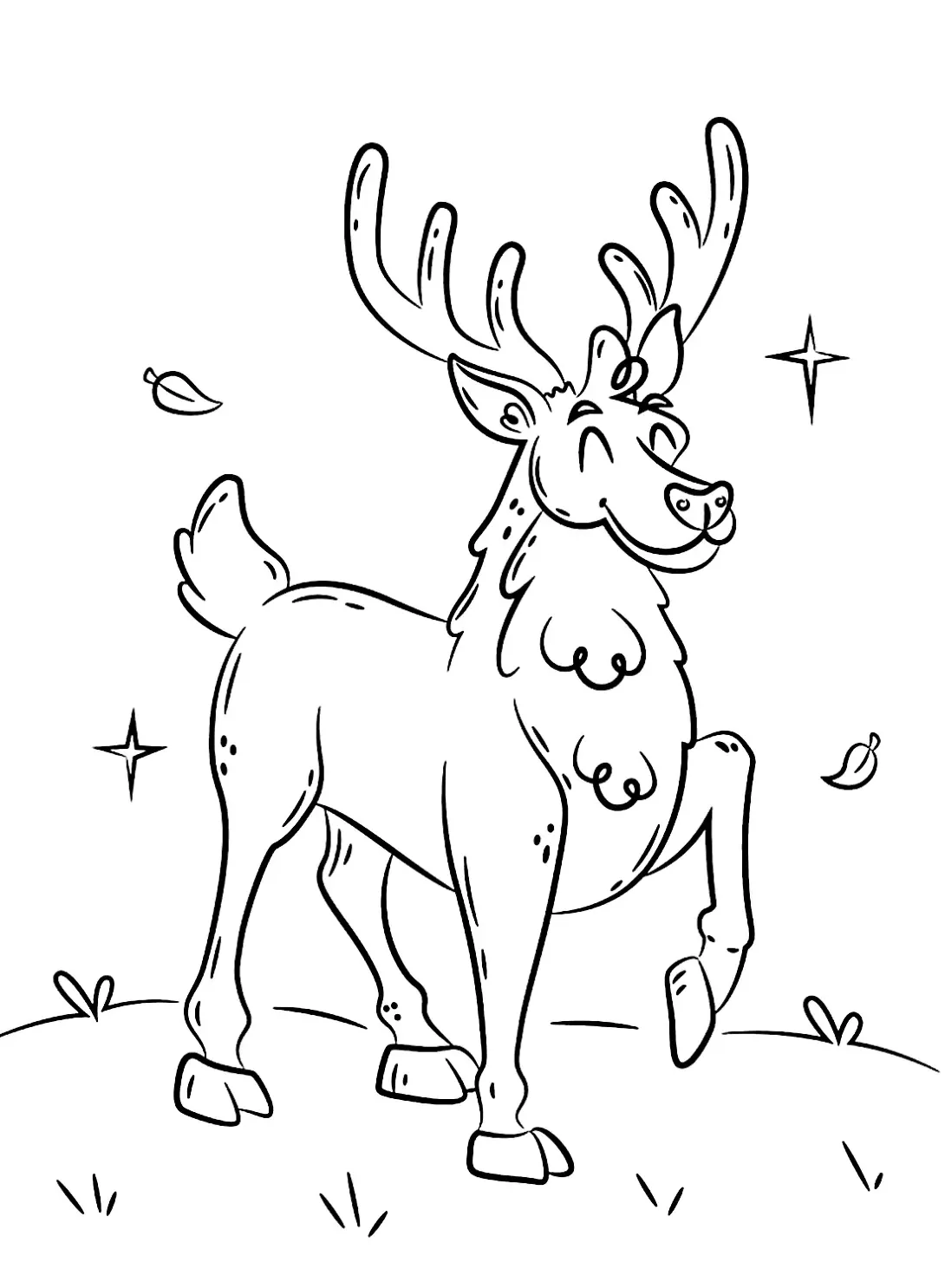 Dibujos para colorear e imprimir Deer